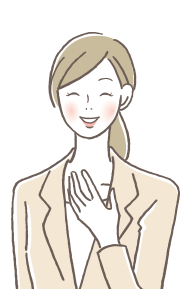 スーツの女性イラスト